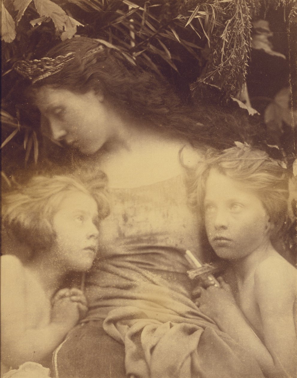 Święta Rodzina (A Holy Family) autorstwa Julia Margaret Cameron