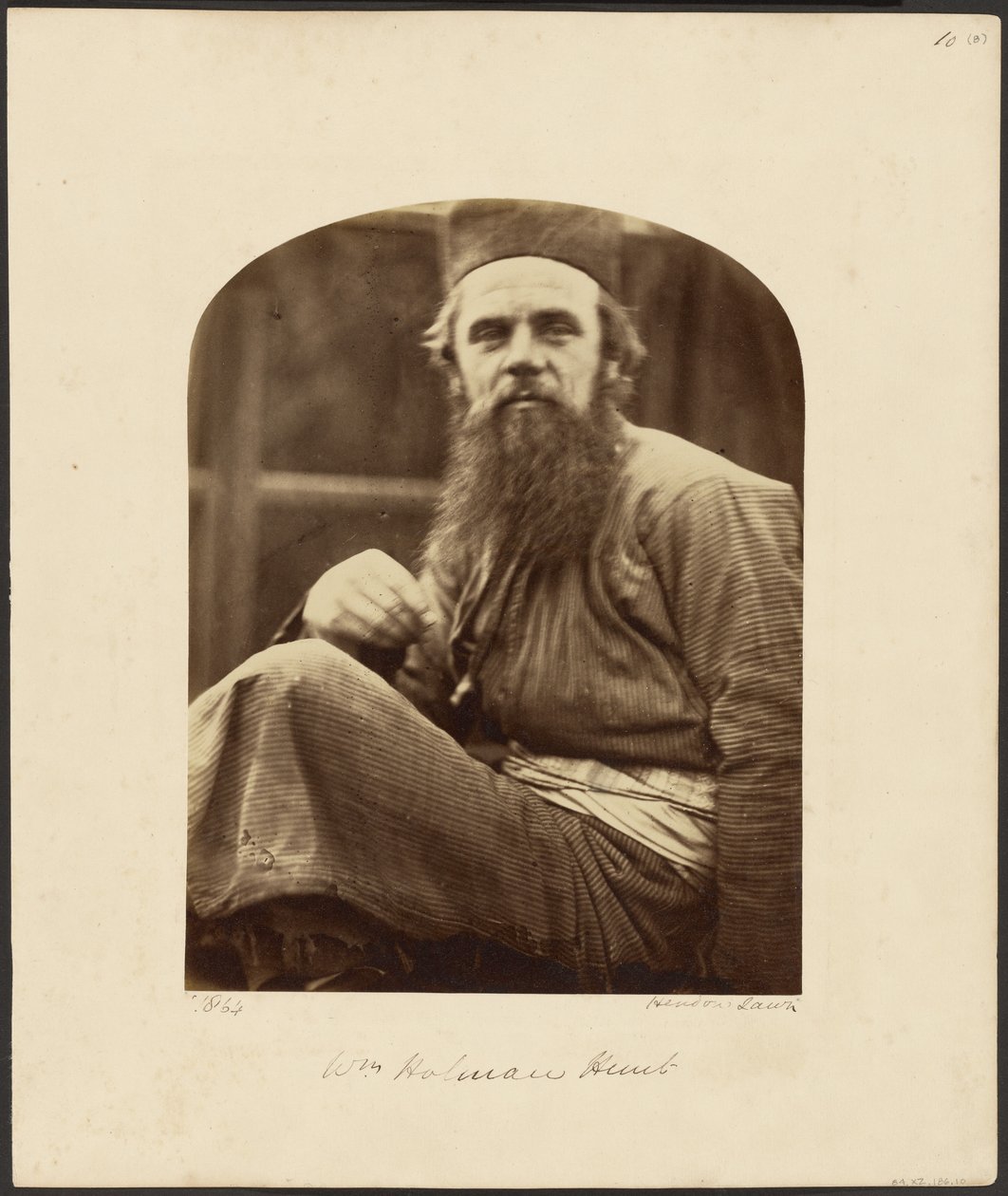 W[illia]m. Holman Hunt autorstwa Julia Margaret Cameron