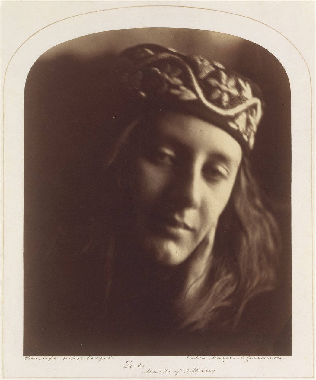 Zoe, służąca z Aten autorstwa Julia Margaret Cameron