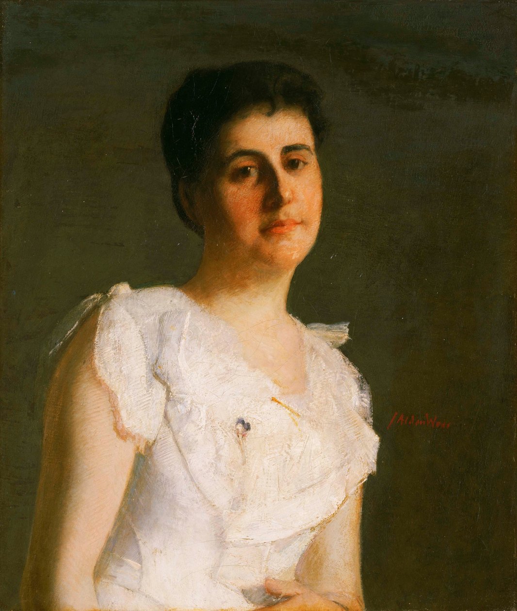 panna Edith Potter autorstwa Julian Alden Weir