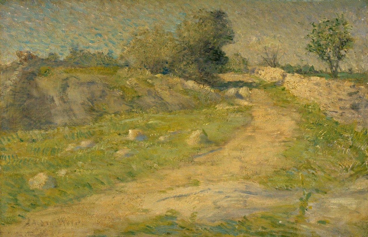 Uliczka autorstwa Julian Alden Weir