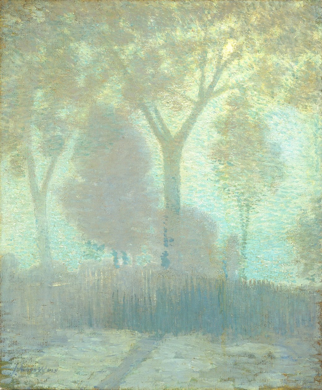 światło księżyca autorstwa Julian Alden Weir