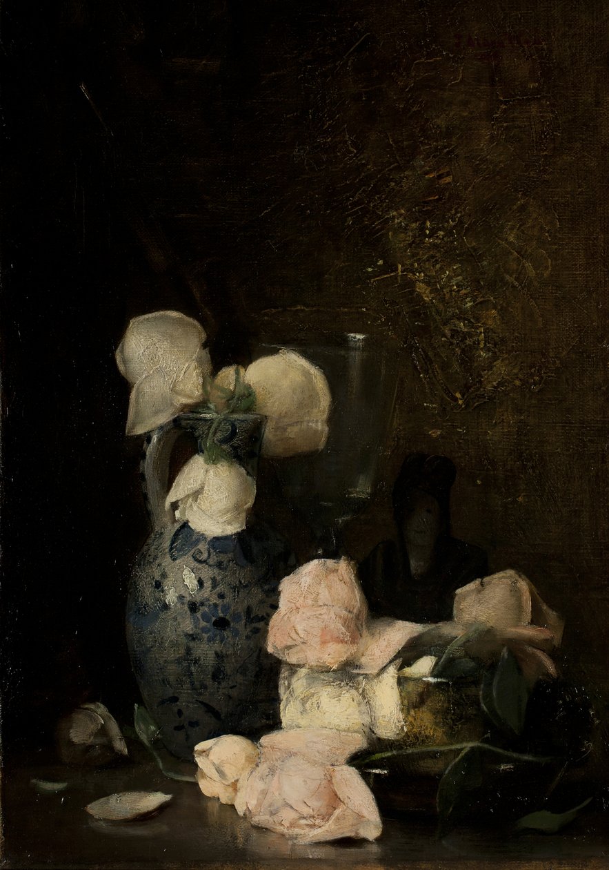 Róże, ok.1880-90 autorstwa Julian Alden Weir