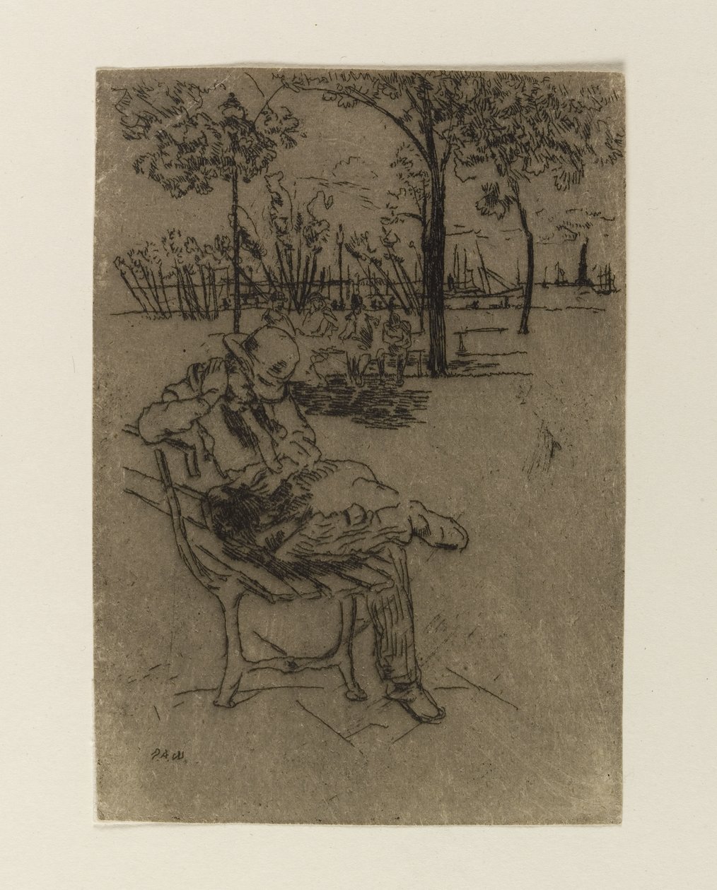 Statua Wolności autorstwa Julian Alden Weir