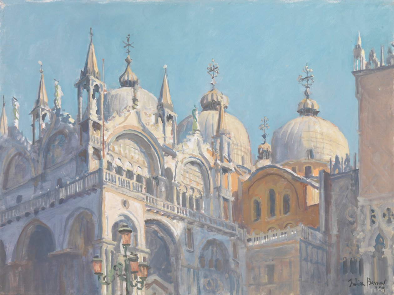 Kopuły San Marco, 2009 autorstwa Julian Barrow