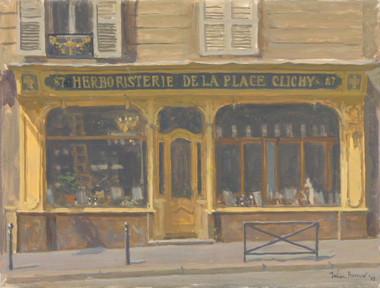 Place Clichy Zielarz, 2010 autorstwa Julian Barrow
