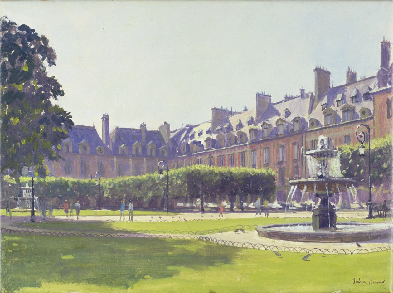 Place des Vosges, Paryż autorstwa Julian Barrow