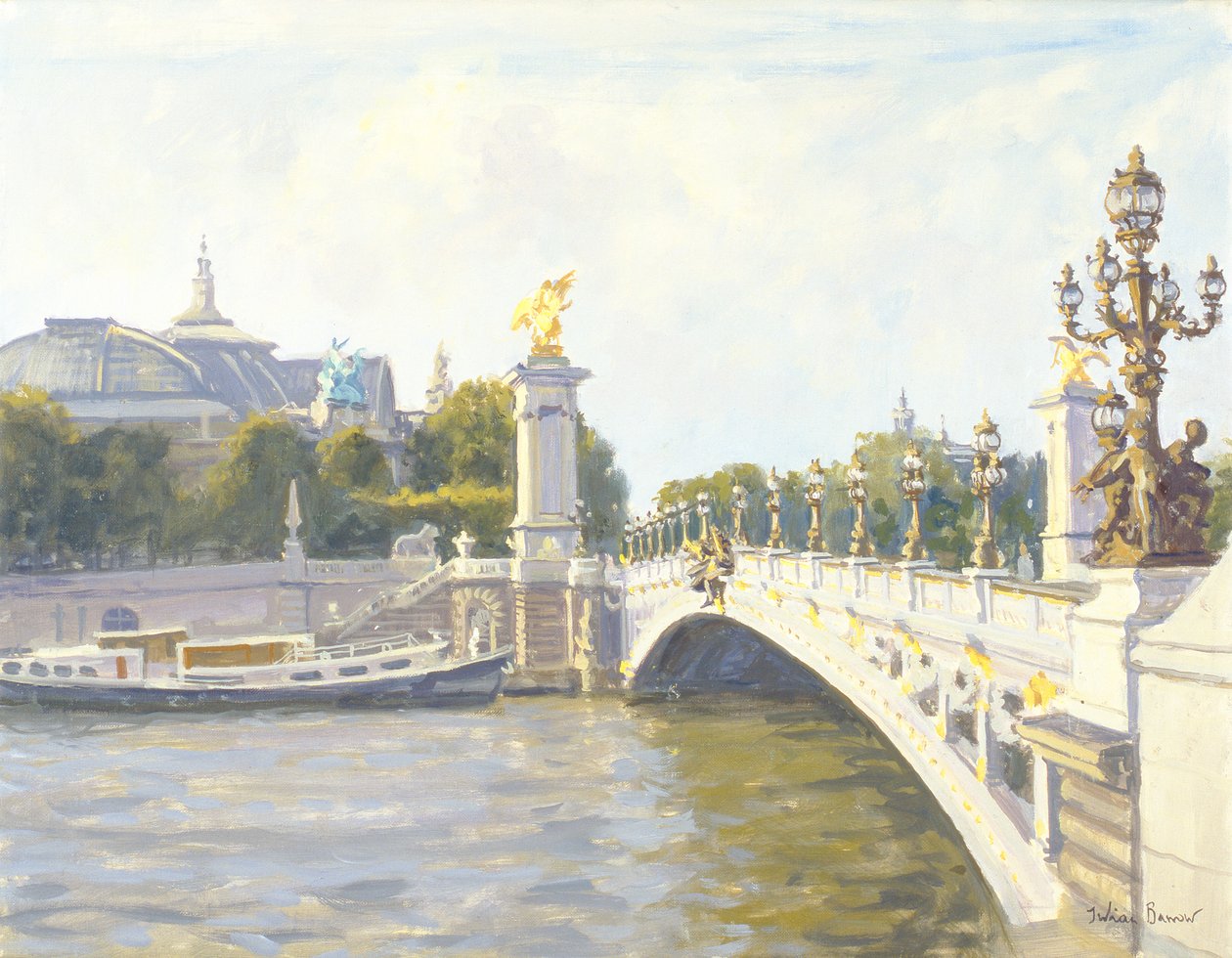 Most Aleksandra III, Paryż autorstwa Julian Barrow