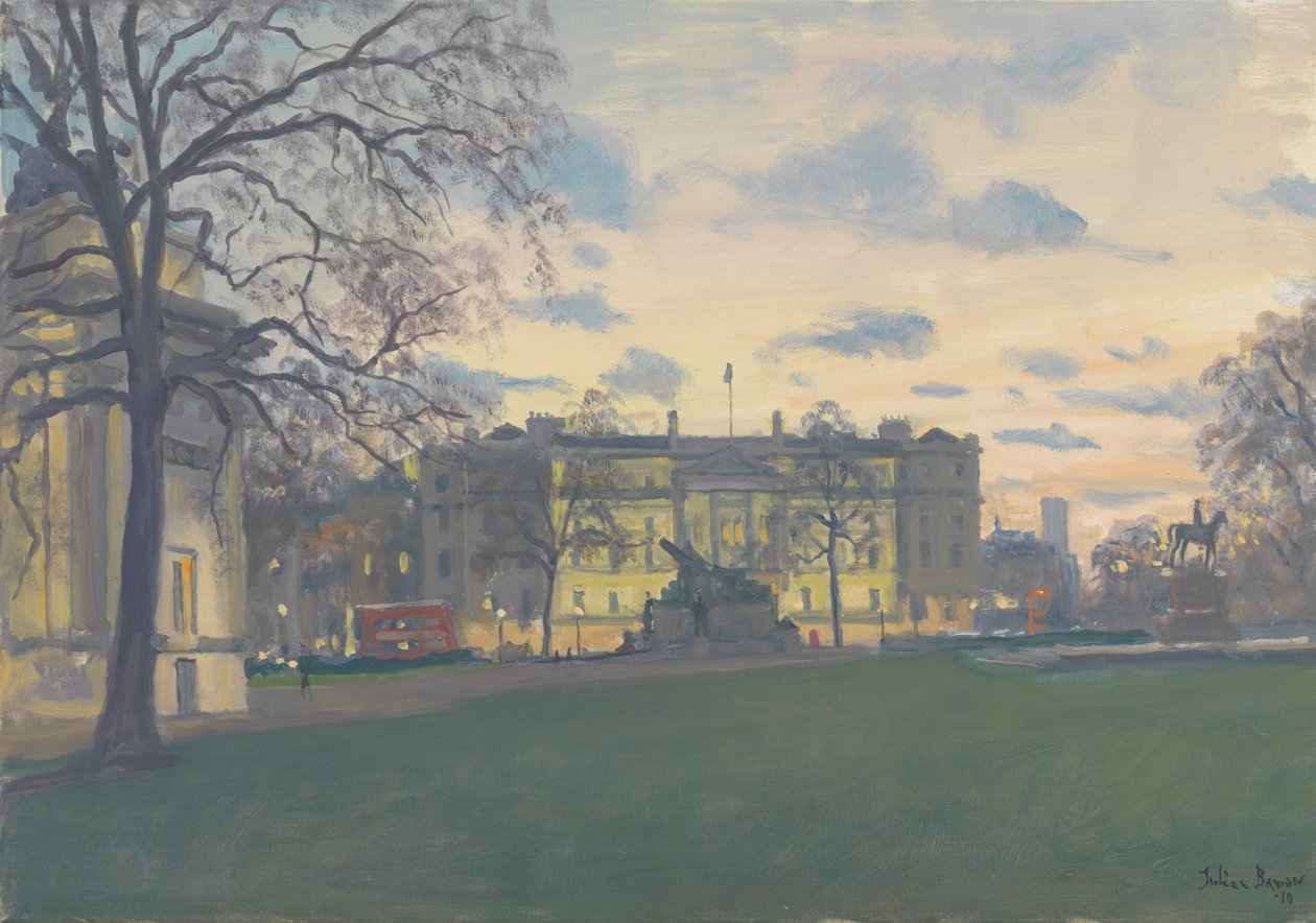 Wiosenny wieczór, Hyde Park Corner, 2010 autorstwa Julian Barrow