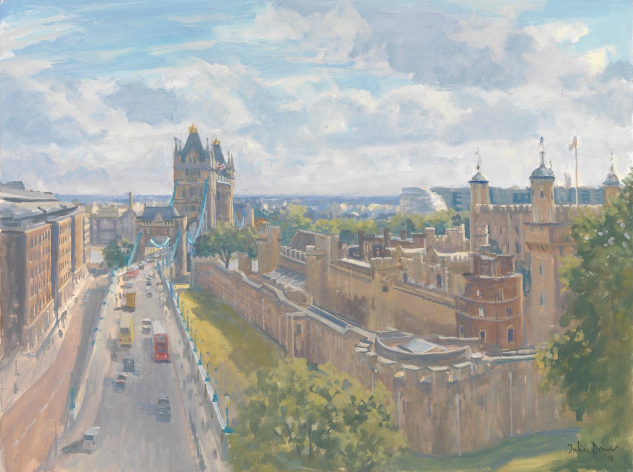 Tower Bridge i Tower of London, 2010 autorstwa Julian Barrow
