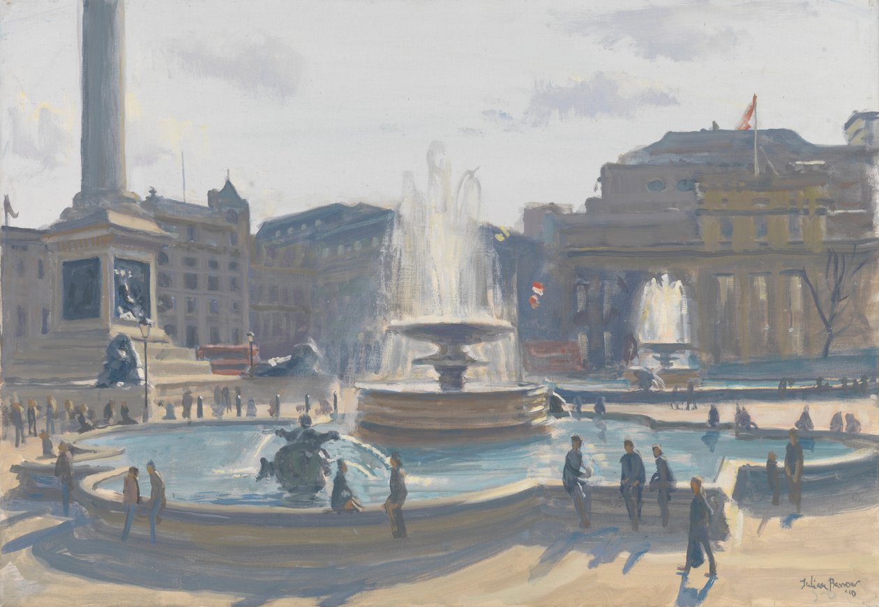 Trafalgar Square, 2010 autorstwa Julian Barrow