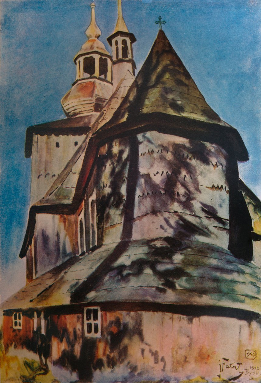 Kościół pod Krakowem, 1913 1934 autorstwa Julian Falat
