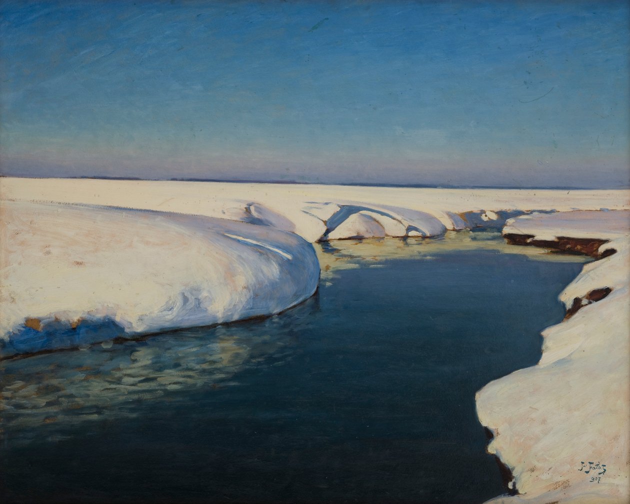 Śnieg autorstwa Julian Falat
