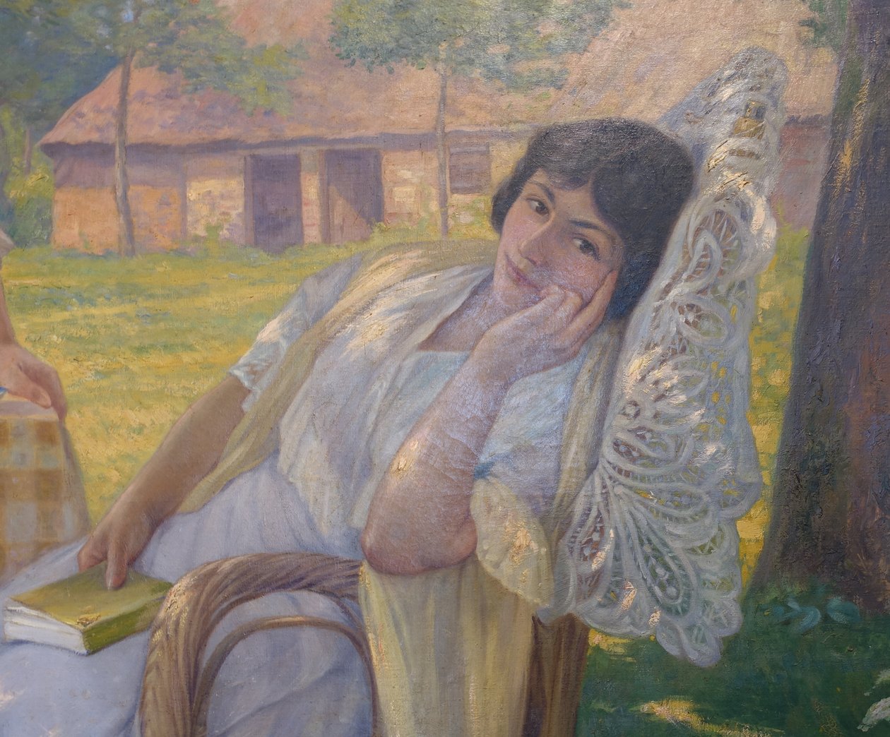 Sous les pommiers, pod jabłonią autorstwa Julie de Cistello