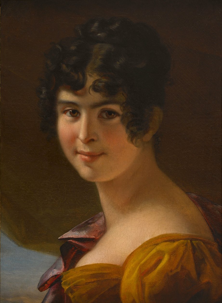 Portret Adele Foucher 1803-1868, ok. 1820. autorstwa Julie Duvidal de Montferrier