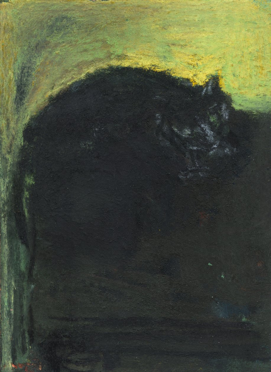 Czarny kot, 2017 autorstwa Julie Held