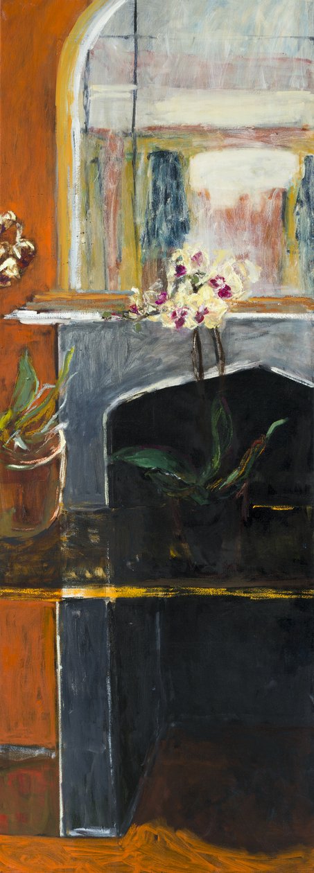 Wnętrze z Orchideą, 2016, autorstwa Julie Held