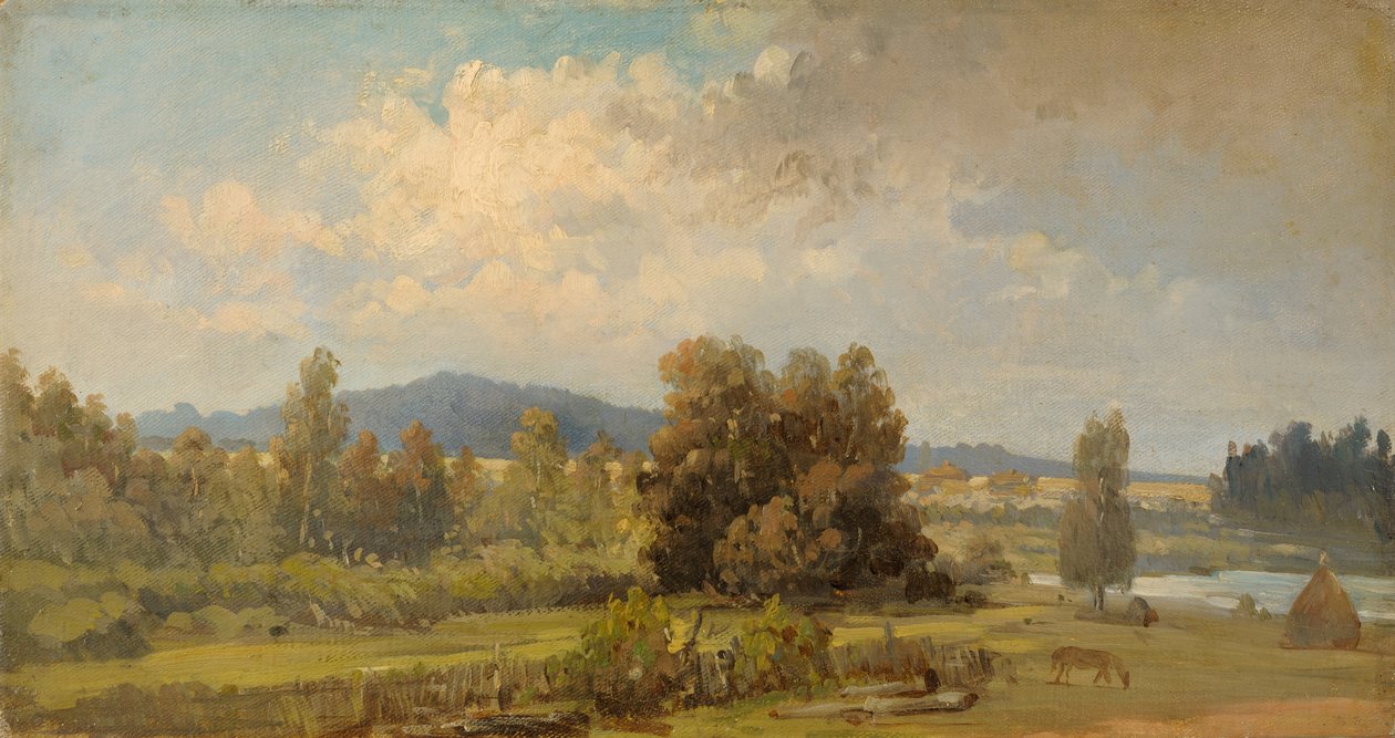Blauberg koło Wolmar autorstwa Julie Wilhelmine Hagen-Schwarz