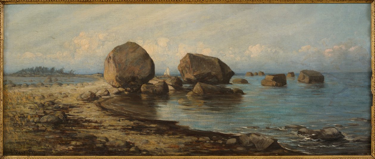 Estoński: "plaża Käsmu" autorstwa Julie Wilhelmine Hagen Schwarz