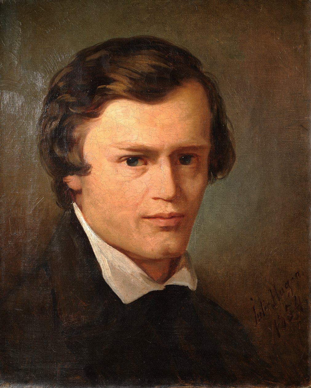 Estoński: "Artysta H. Portret H. Hartmanna" autorstwa Julie Wilhelmine Hagen Schwarz