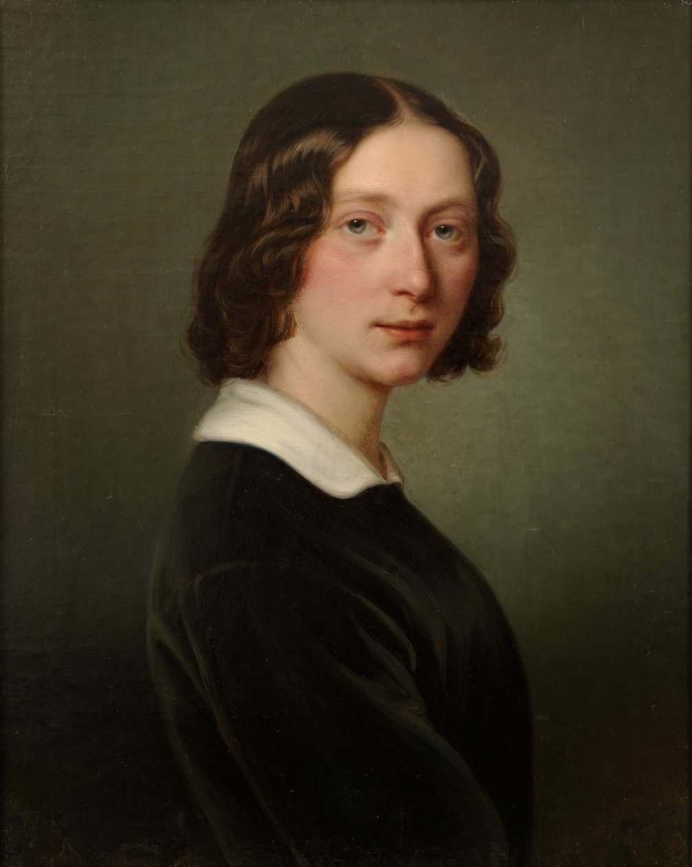 Estoński: "Portret M. Keller" autorstwa Julie Wilhelmine Hagen Schwarz
