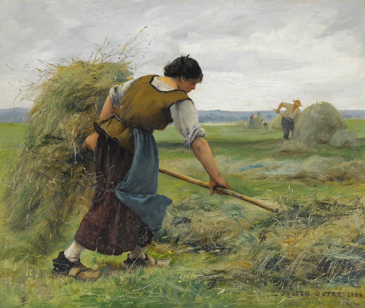 Żniwiarze (sianokosy) autorstwa Julien Dupre
