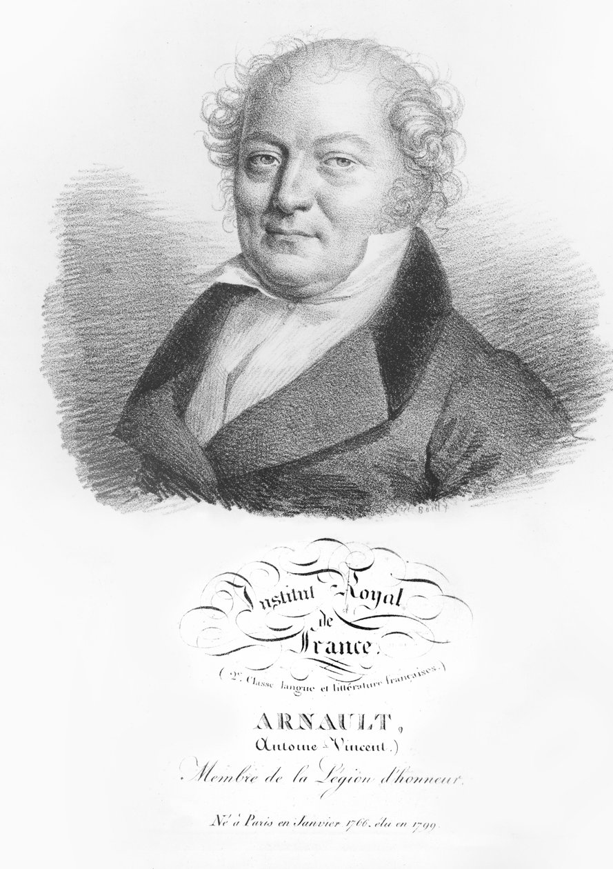 Vincent Antoine Arnault autorstwa Julien Leopold Boilly
