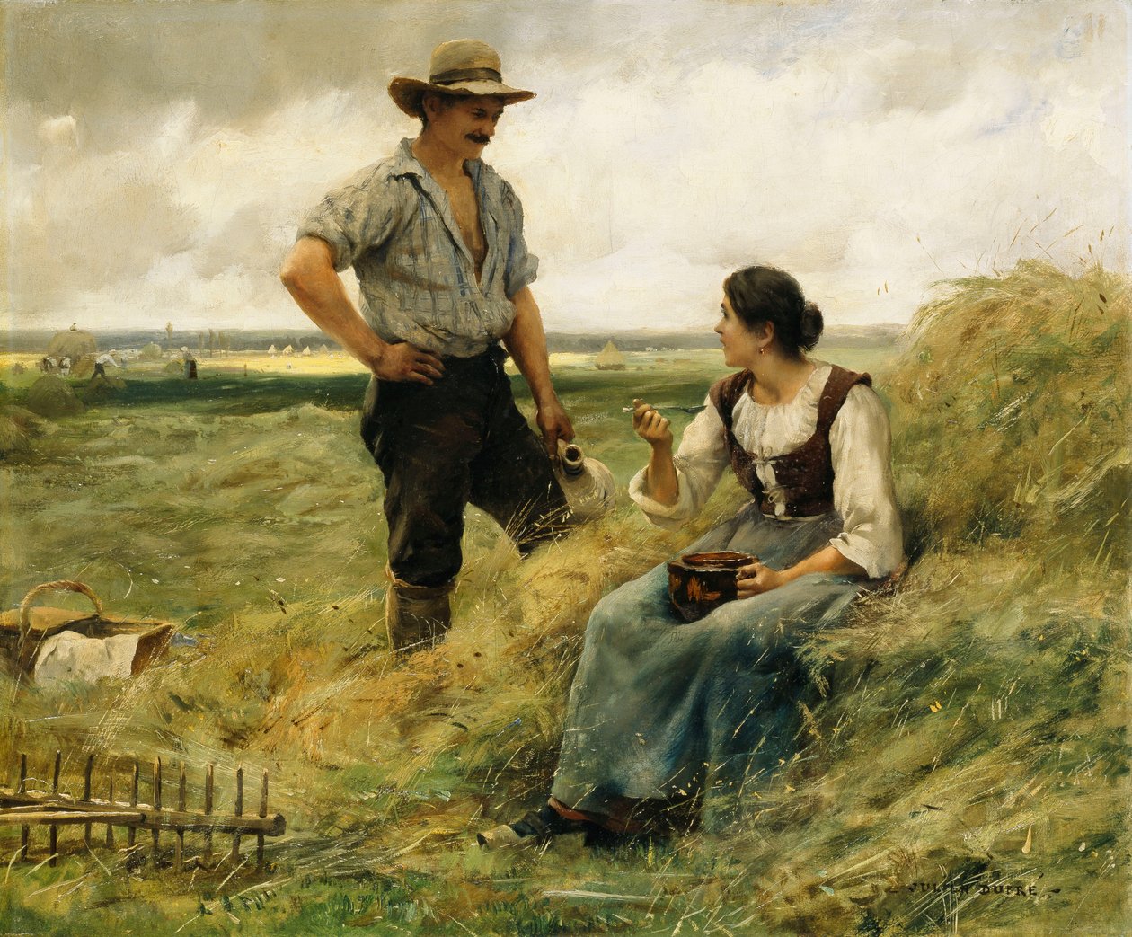 Przerwa od żniw, autorstwa Julien Dupre