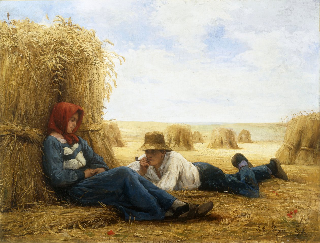 Czas zbiorów autorstwa Julien Dupre