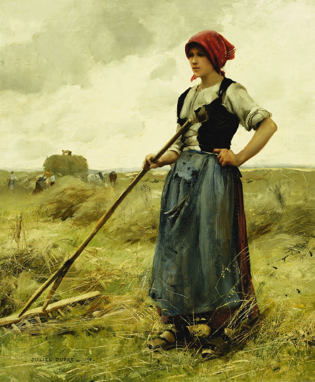 Czas żniw, 1890 autorstwa Julien Dupre