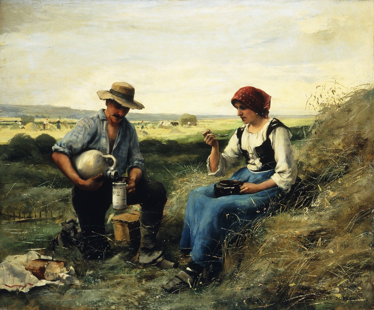 Popołudniowy Poczęstunek, autorstwa Julien Dupre