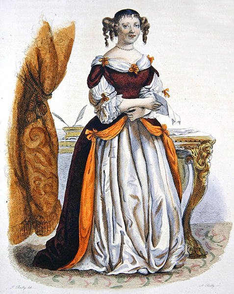 Portret Madame de Sevigne autorstwa Julien Leopold (after) Boilly