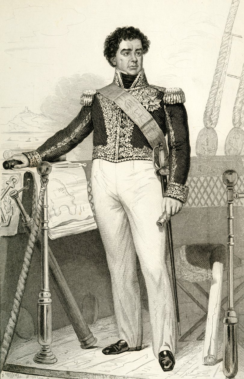 Guy-Victor Duperré, 1804, 1839. autorstwa Julien Leopold Boilly