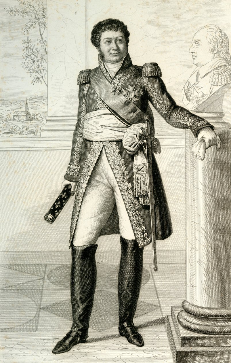 Henri Jacques-Guillaume Clarke, 1804, 1839. autorstwa Julien Leopold Boilly
