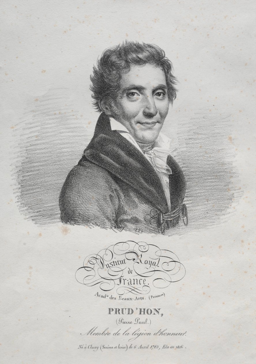 Pierre Paul Prudhon autorstwa Julien Leopold Boilly