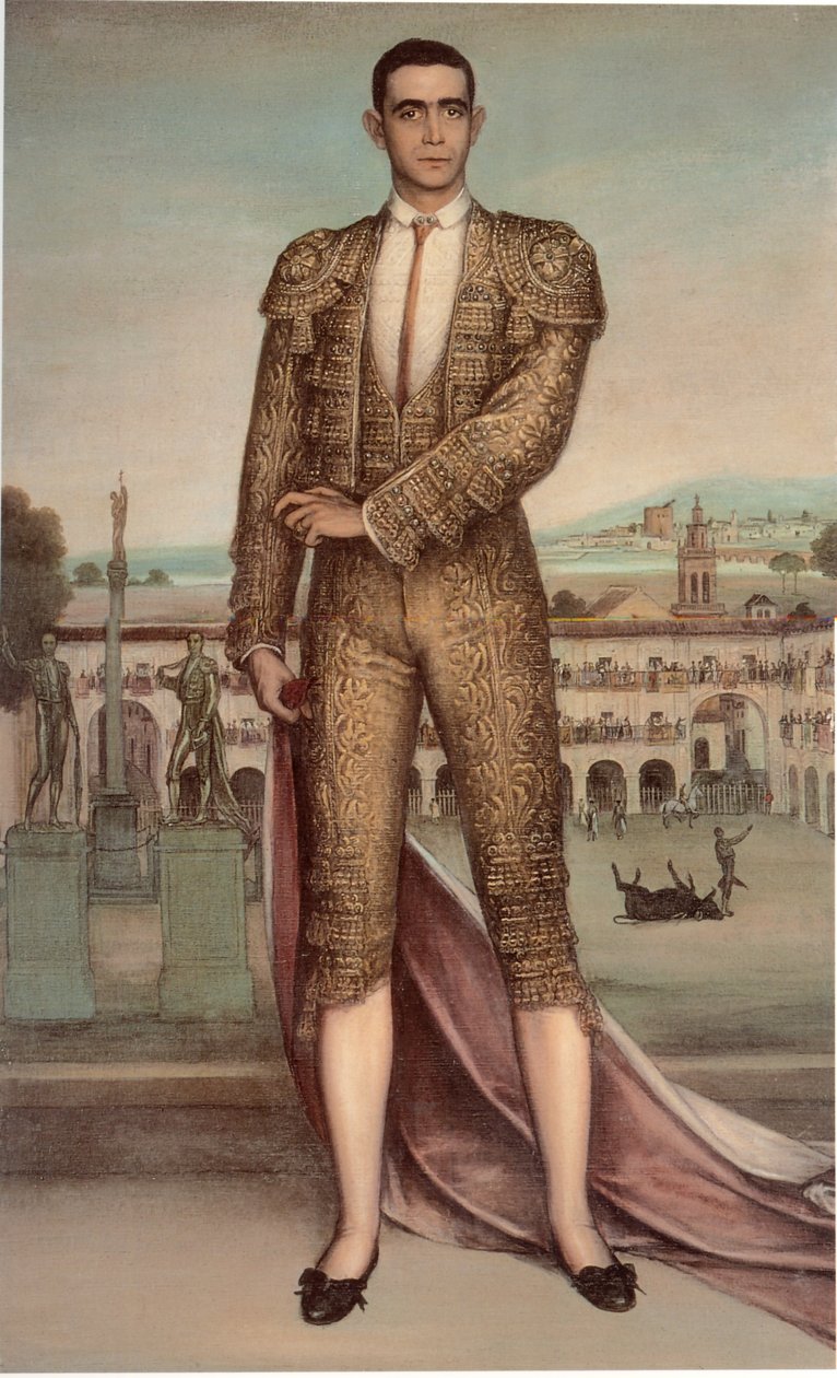 Machaquito lub Machaquito jako apoteoza kordobyńskiej walki byków autorstwa Julio Romero de Torres