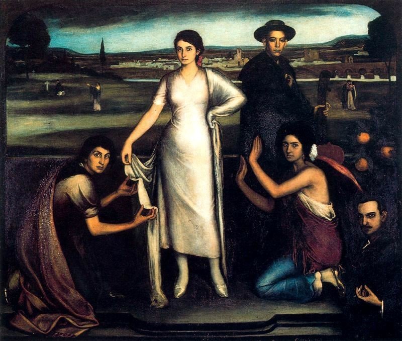 Matka Boża Andaluzji autorstwa Julio Romero de Torres