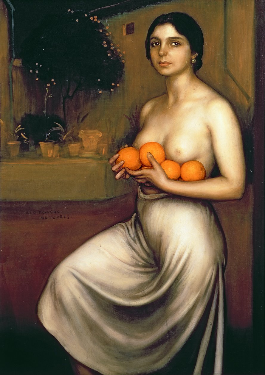 Pomarańcze i Cytryny autorstwa Julio Romero de Torres