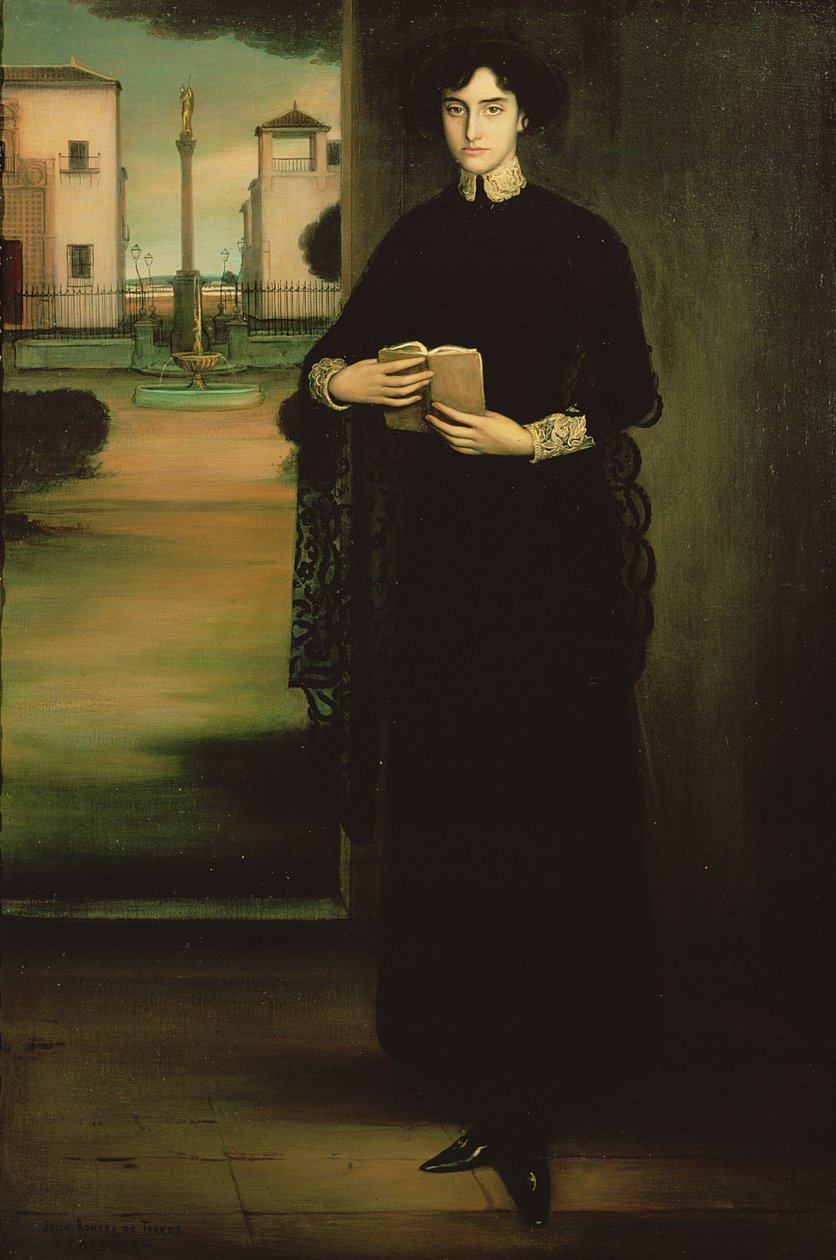 Kwiat Świętości, 1910 autorstwa Julio Romero de Torres