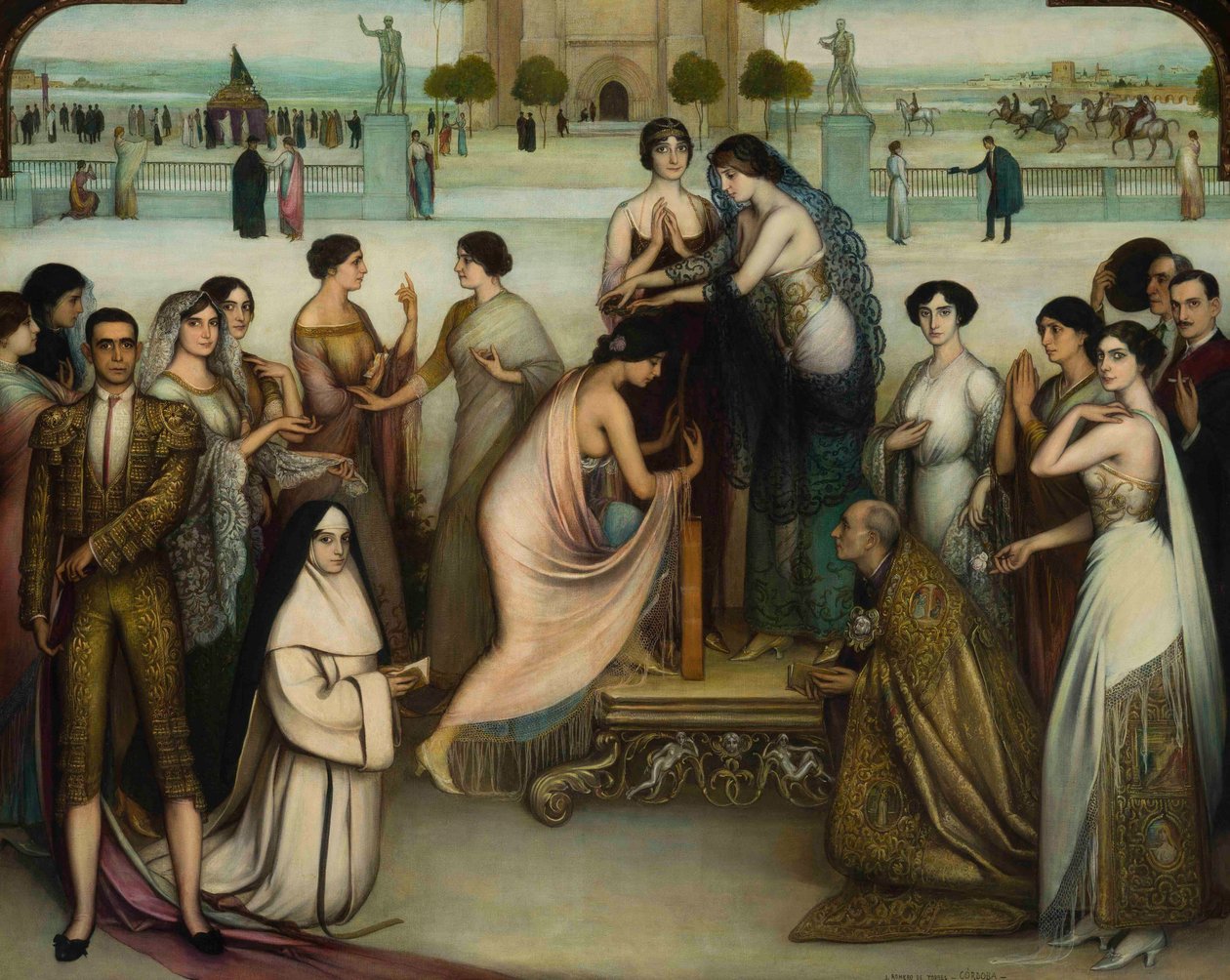 Konsekracja kupletu, 1911-1912. autorstwa Julio Romero de Torres