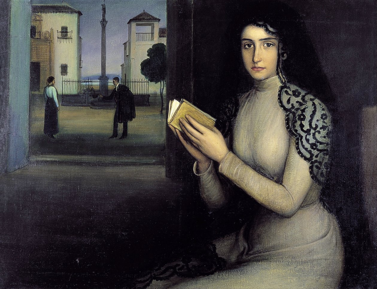 Nieves autorstwa Julio Romero de Torres