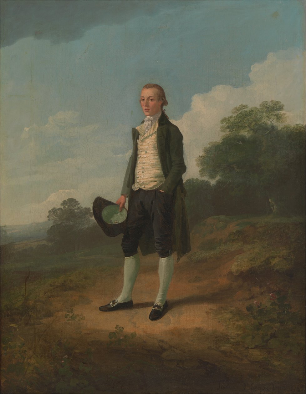 George Biggin autorstwa Julius Caesar Ibbetson
