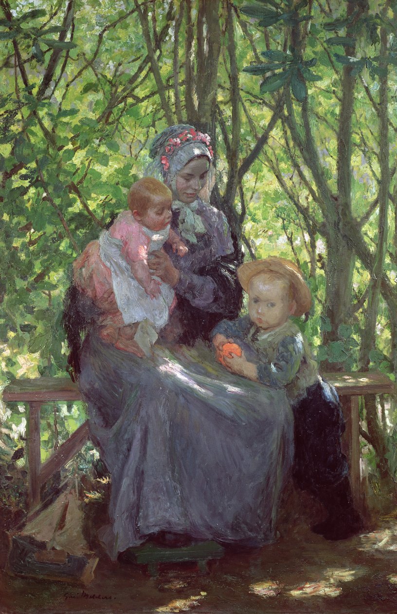 Gaj autorstwa Julius Gari Melchers