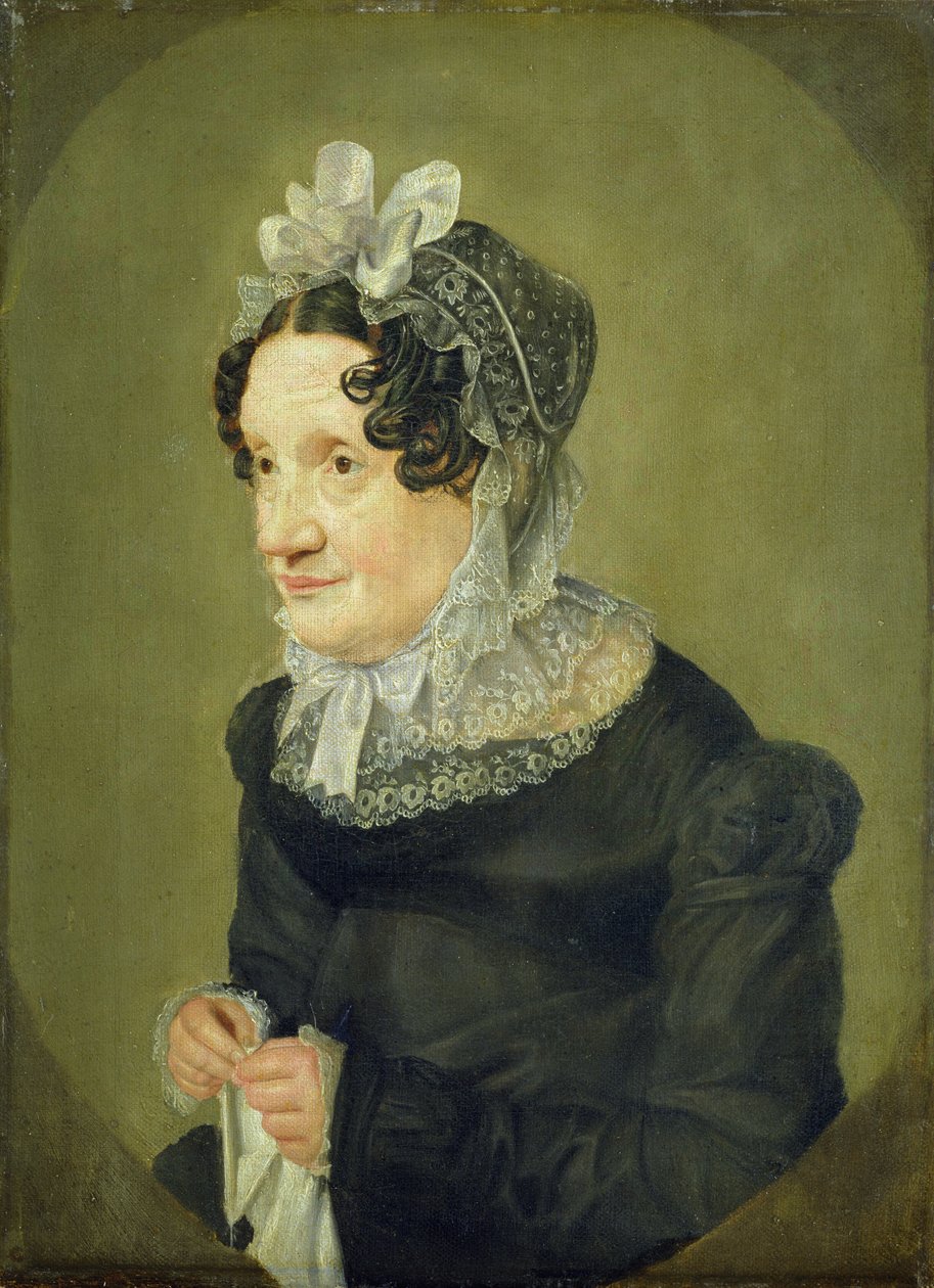 Katharina Oldach, ciotka artysty, 1824 autorstwa Julius Oldach