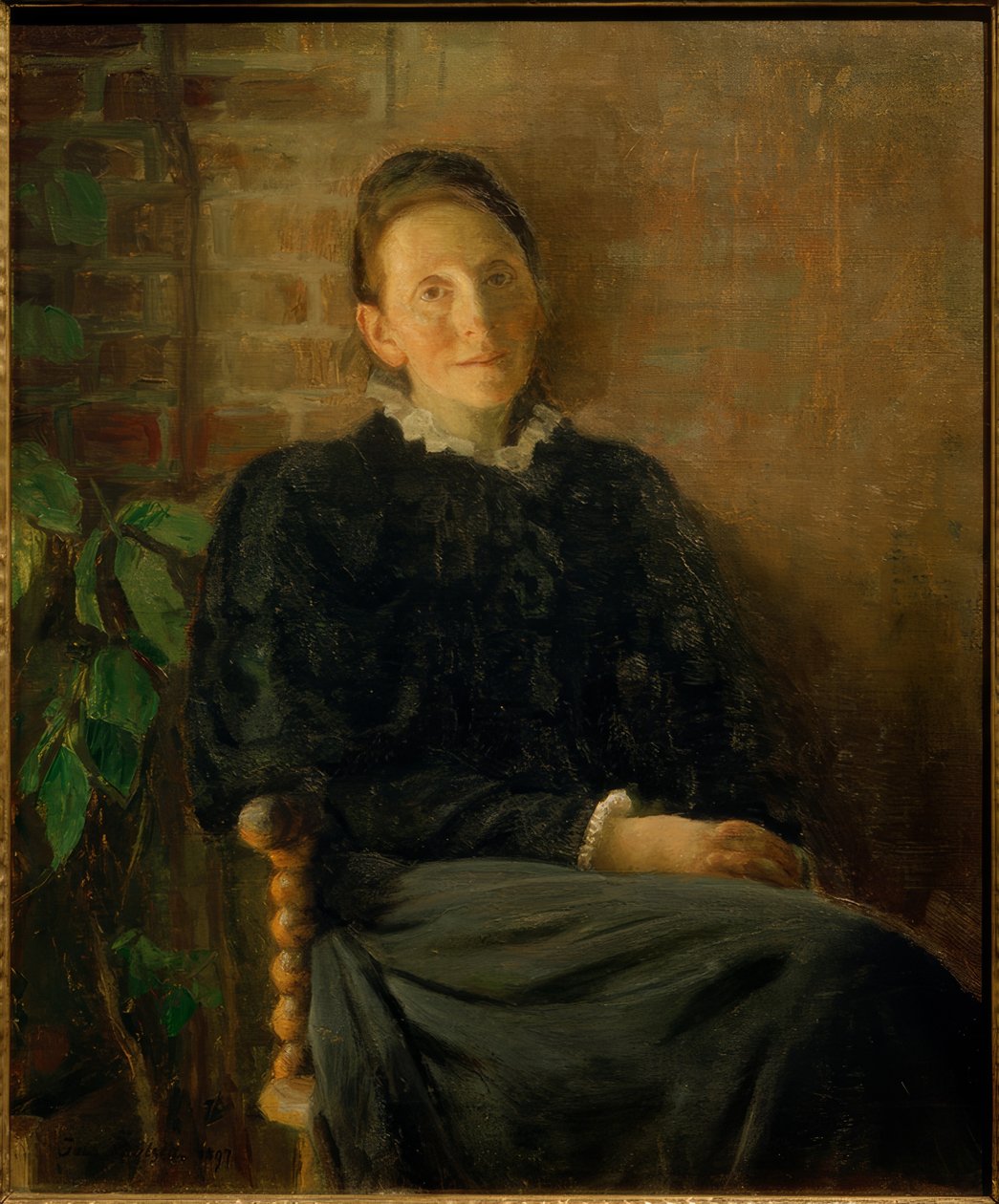 Portret Pauliny Hirschsprung autorstwa Julius Paulsen