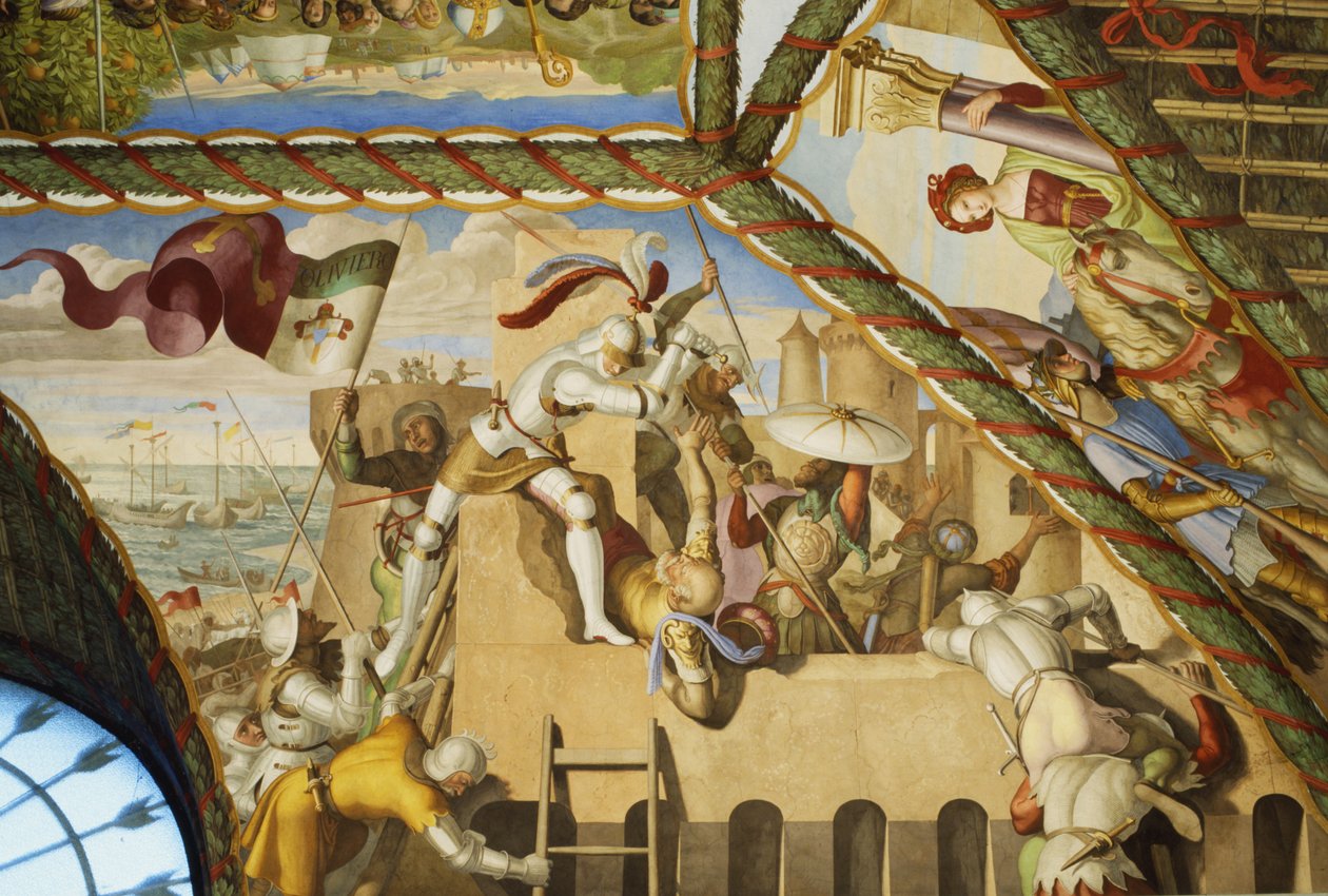 Napaść Bizerte autorstwa Julius Schnorr von Carolsfeld