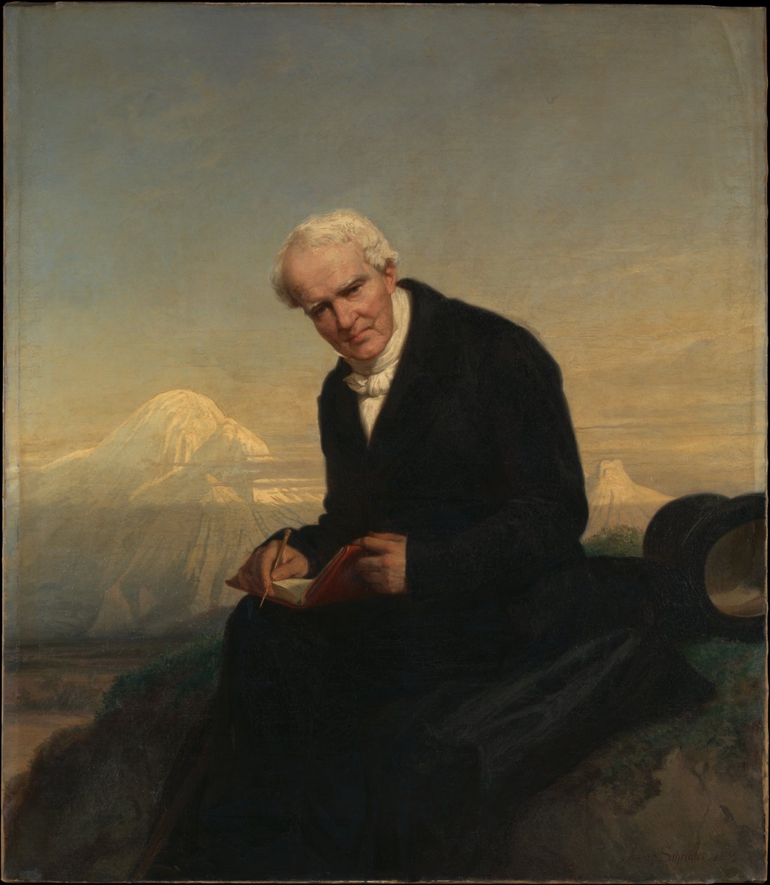 Baron Alexander von Humboldt autorstwa Julius Schrader