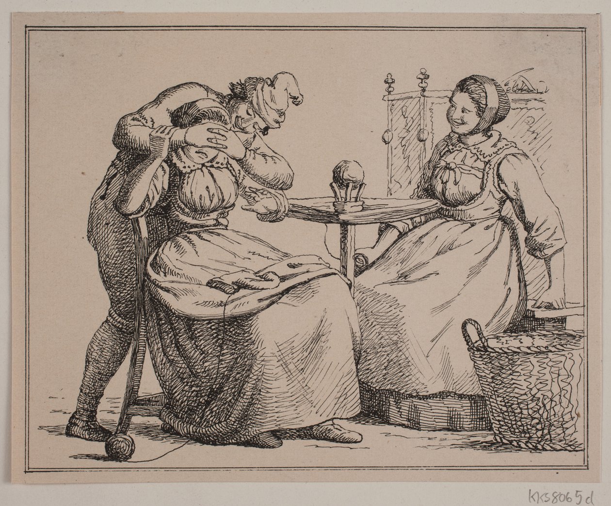 Ilustracja do obrazków i wersetów autorstwa Juliusa Exnera i Christiana Winthera autorstwa Julius Exner