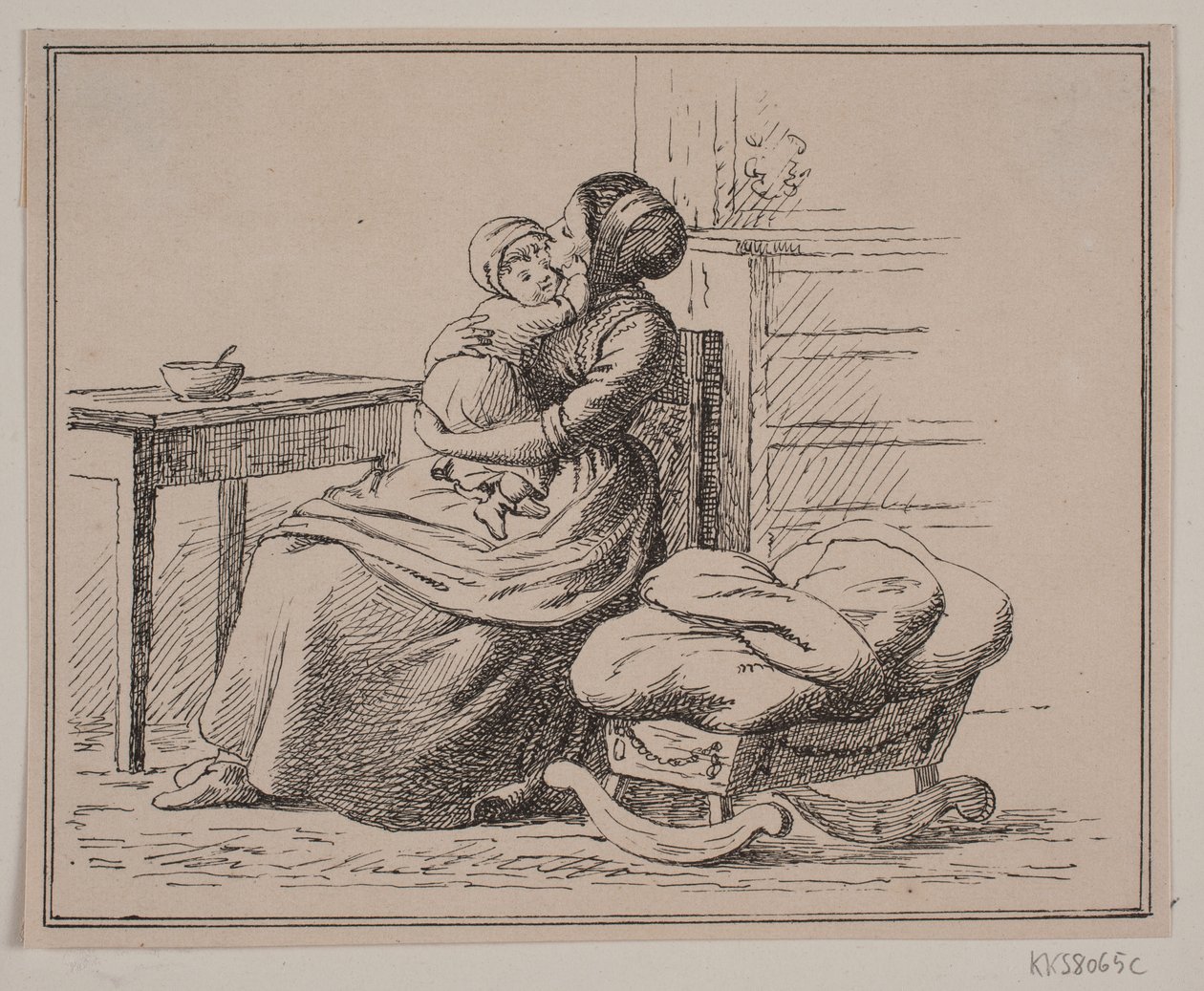 Ilustracja do obrazków i wersetów autorstwa Juliusa Exnera i Christiana Winthera autorstwa Julius Exner