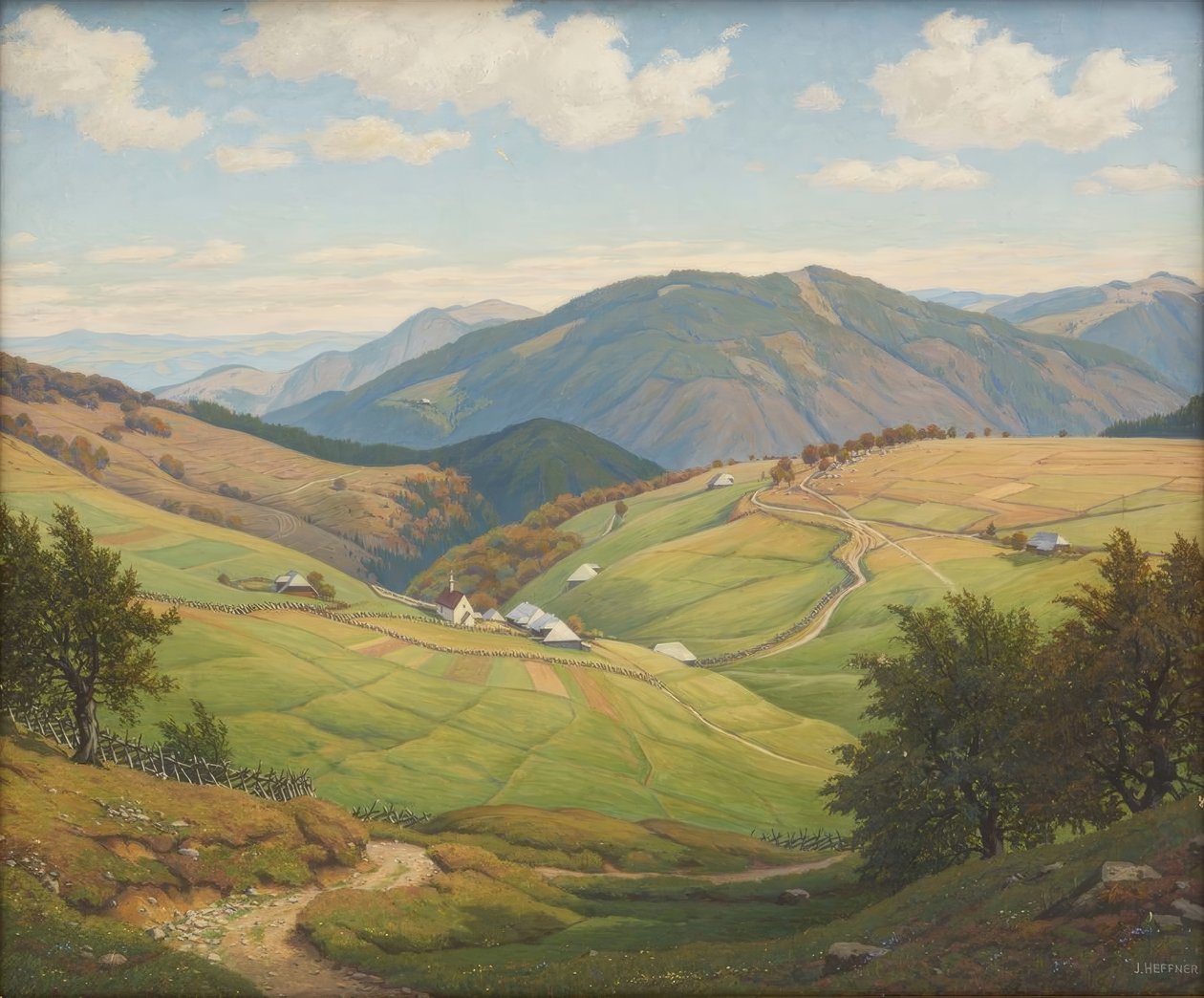 Hofsgrund am Schauinsland autorstwa Julius Heffner